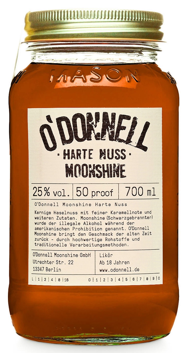 O\'Donnell Moonshine | Harte Nuss Popmonitor –